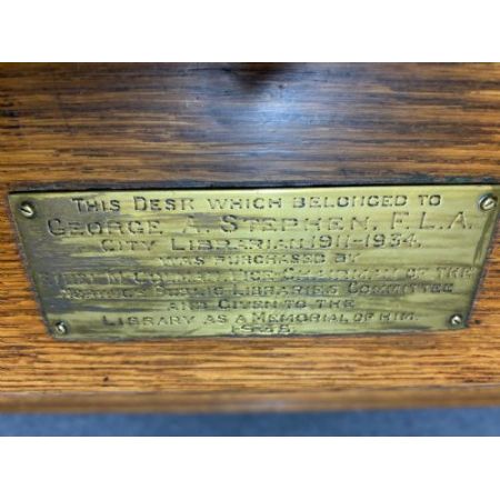 Eichen Rolltop Schreibtisch Massivholz antik ca 1920