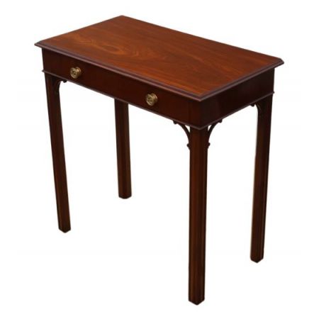 Georgianischer Mahagoni Schreibtisch Massivholz antik ca 1800