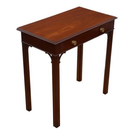 Georgianischer Mahagoni Schreibtisch Massivholz antik ca 1800