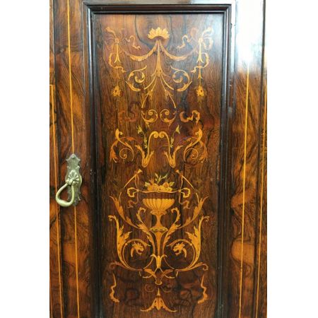 Viktorianischer Palisander Schreibtisch Massivholz antik ca 1890