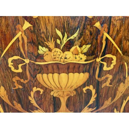 Viktorianischer Palisander Schreibtisch Massivholz antik ca 1890