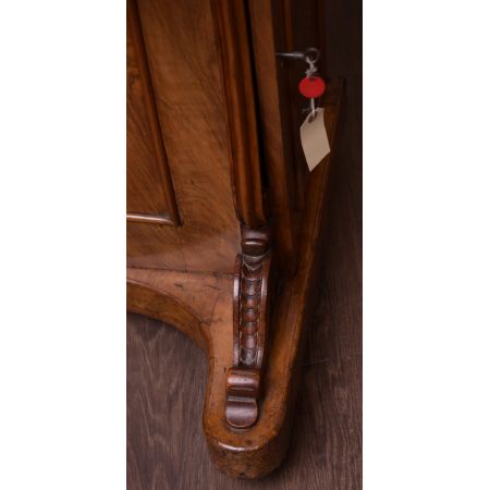 Viktorianischer Nussbaum Davenport Massivholz antik ca 1870