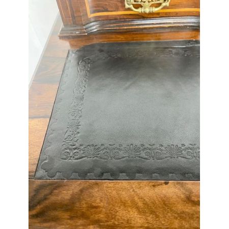 Viktorianischer Palisander Schreibtisch Massivholz antik ca 1890