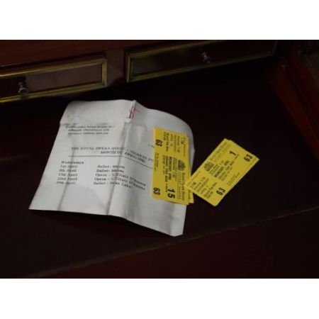 Viktorianisches Mahagoni Bureau de Dame Massivholz antik ca 1880