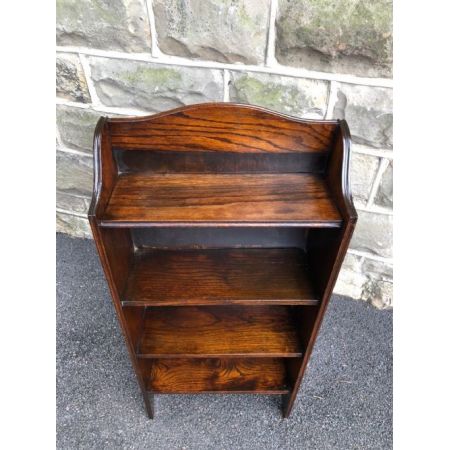 Antikes Bücherregal aus Eichenholz