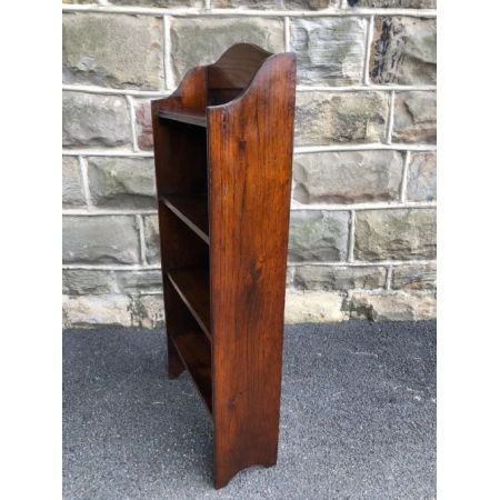 Antikes Bücherregal aus Eichenholz