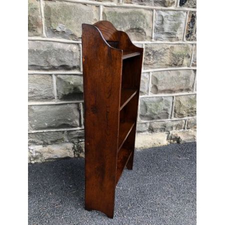 Antikes Bücherregal aus Eichenholz