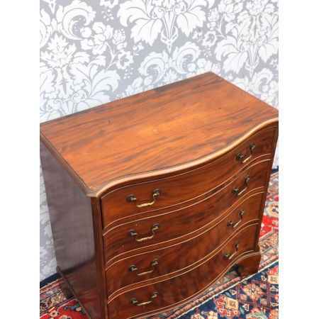 antike Kommode aus Mahagoni Massivholz 1920