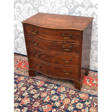 antike Kommode aus Mahagoni Massivholz 1920