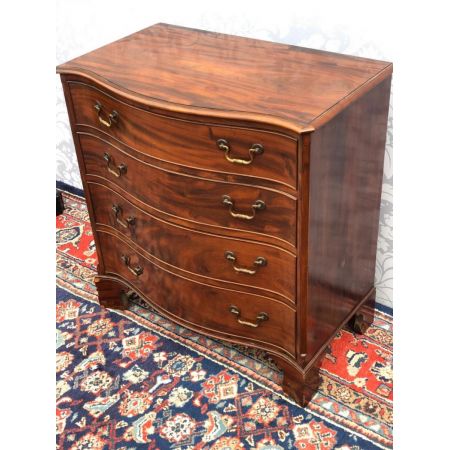 antike Kommode aus Mahagoni Massivholz 1920