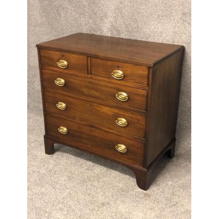 antike Kommode Massivholz georgianische Zeit