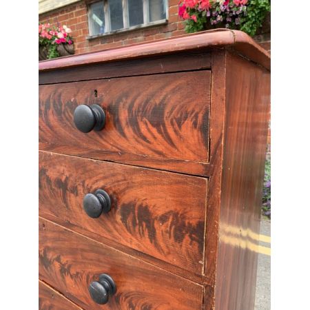 antike Kommode aus Kiefernholz Massivholz 1880