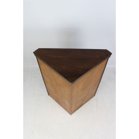 antiker Eckschrank aus Mahagoni Massivholz 1905