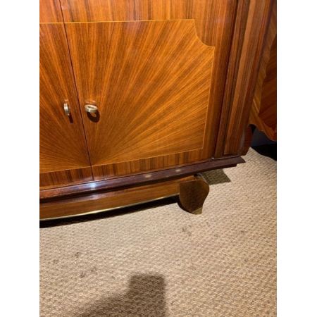 antike Vitrine aus Palisander Massivholz 1930