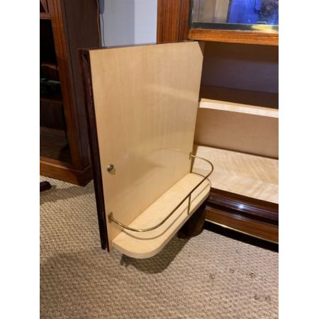 antike Vitrine aus Palisander Massivholz 1930