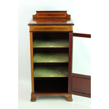 antiker Musikschrank Mahagoni Massivholz 1905