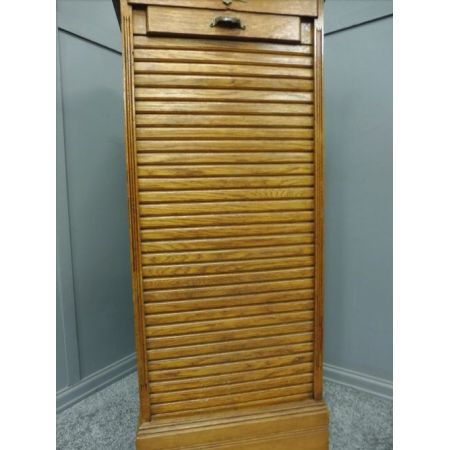 antiker Aktenschrank goldenes Eichenholz Massivholz 1910