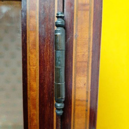 Viktorianische Tischvitrine aus Mahagoni