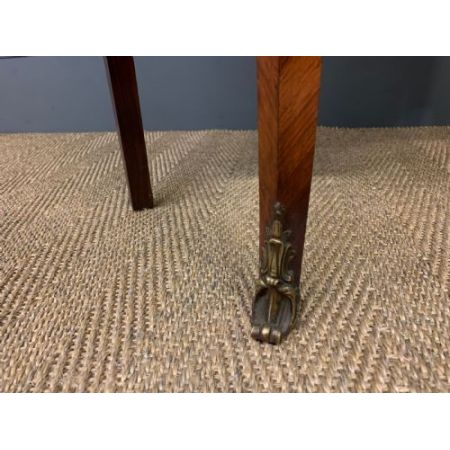 antike Vitrine Eiche Veilchenholz Massivholz 1890