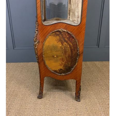 antike Vitrine aus Veilchenholz Massivholz 1890 französisch