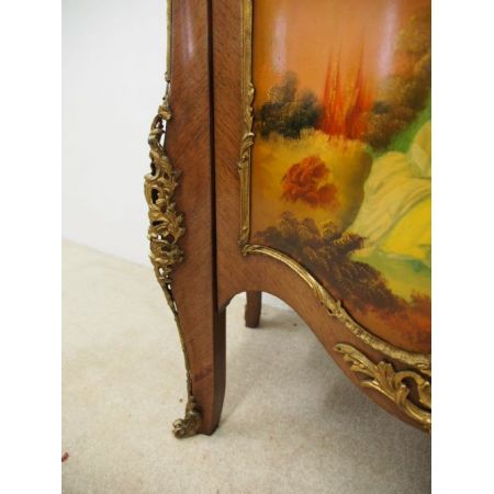 antike Vernis Martini-Vitrinen aus französischem Veilchenholz Massivholz 1880 