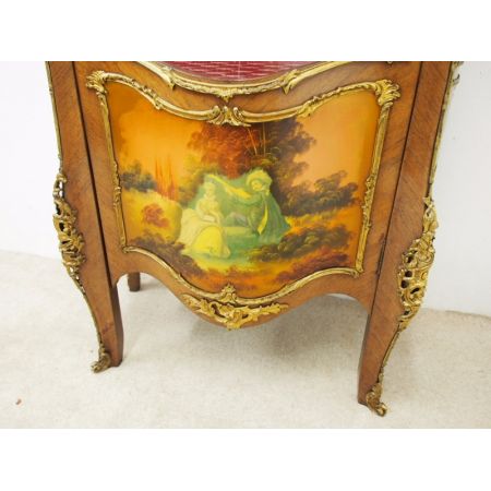 antike Vernis Martini-Vitrinen aus französischem Veilchenholz Massivholz 1880 