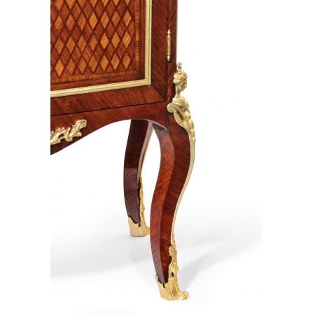 antike Vitrine Veilchenholz Massivholz 19. Jahrhundert