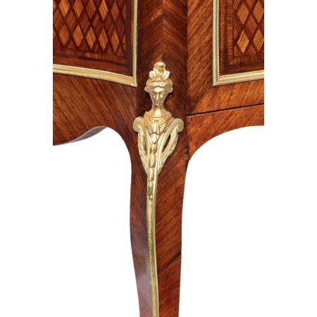 antike Vitrine Veilchenholz Massivholz 19. Jahrhundert