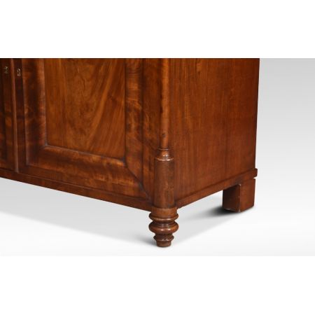 antikes Paar Bücherschränke Mahagoni Massivholz 19. Jahrhundert 