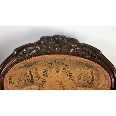 Set Palisander Stühle Massivholz antik ca 1840