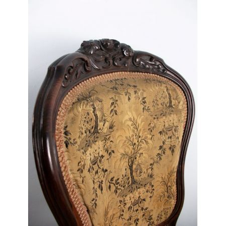 Set Palisander Stühle Massivholz antik ca 1840