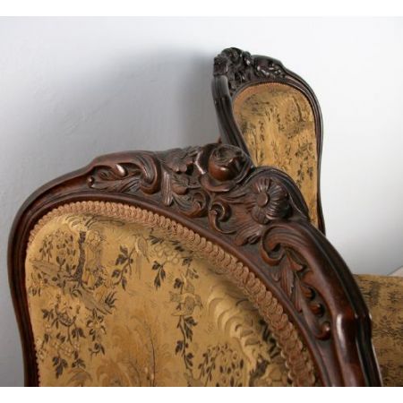 Set Palisander Stühle Massivholz antik ca 1840