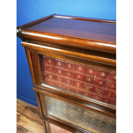 Antikes globe wernicke barristers Bücherregal aus Mahagoni