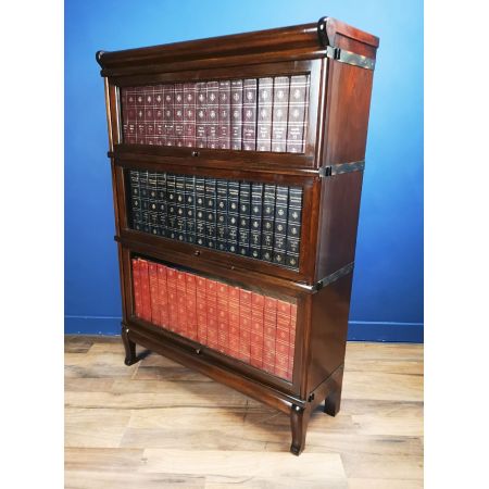 Antikes globe wernicke barristers Bücherregal aus Mahagoni