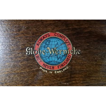 Antikes globe wernicke barristers Bücherregal aus Mahagoni