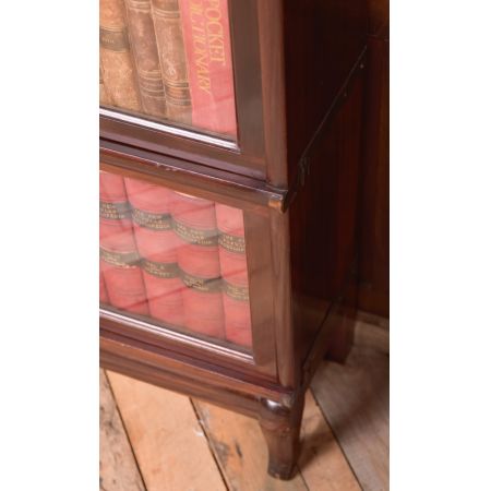 Edwardiansiches globe wernicke Bücherregal aus Mahagoni