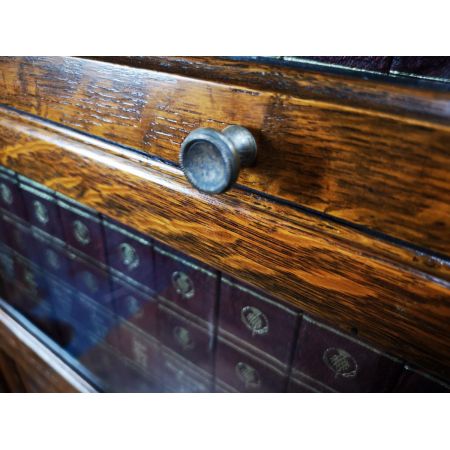 Antiker Eichen Bücherschrank im Globe Wernicke Stil