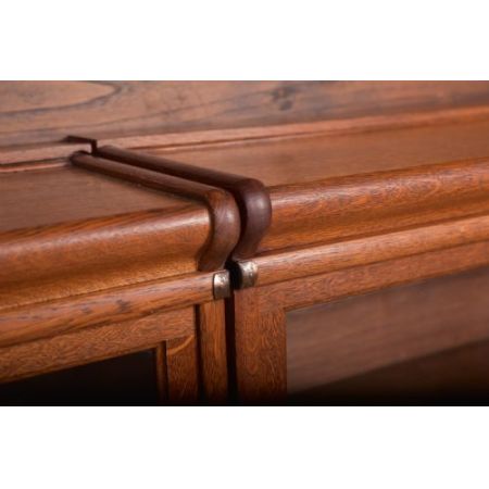 Set aus 3 Globe-Wernicke-Bücherschränken aus Eichenholz