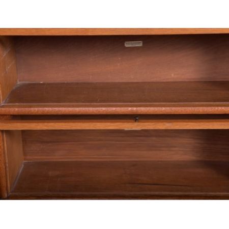 Set aus 3 Globe-Wernicke-Bücherschränken aus Eichenholz