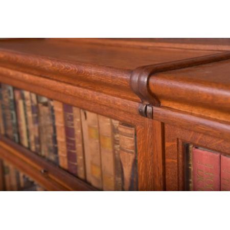 Set aus 3 Globe-Wernicke-Bücherschränken aus Eichenholz