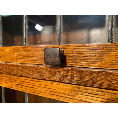 Antikes Paar Globe Wernicke Bücherschränke aus Eichenholz