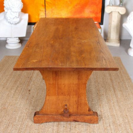 Antiker Esstisch aus Eichenholz