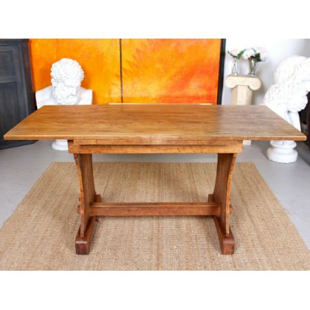 Antiker Esstisch aus Eichenholz