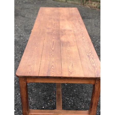 Sehr langer Bauerntisch Esstisch französisch antik Mitte 19. Jahrhundert