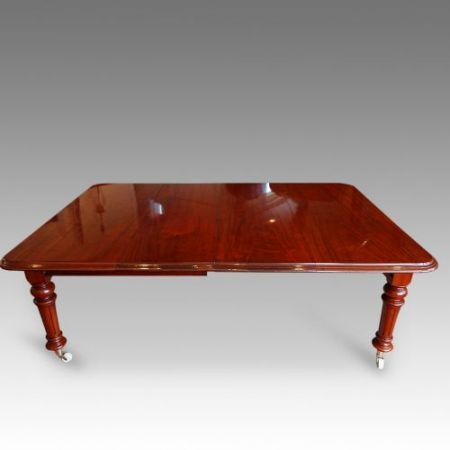 Ausziehbarer viktorianischer Esstisch aus Mahagoni, antik, ca. 1870