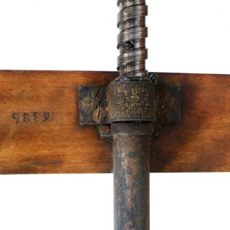 Ausziehbarer viktorianischer Esstisch aus Eiche 