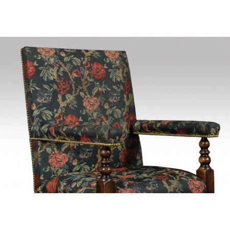 Set mit zwölf Esszimmerstühlen aus Eiche, antik, ca. 1910