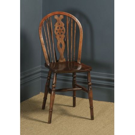 Antikes englisches Set mit 10 Windsor Rückenlehnen Stühlen, ca. 1900 