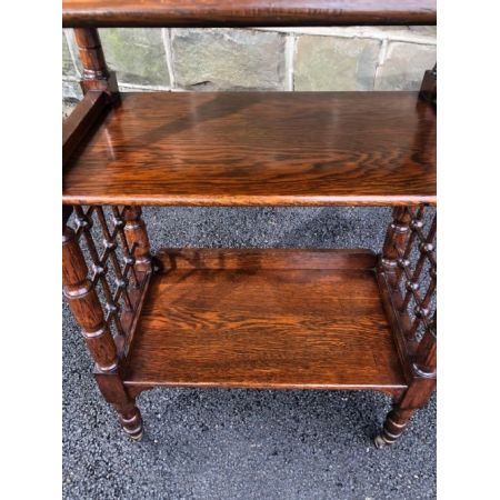 Antiker Liberty's Beistelltisch aus Eiche, Arts and Crafts, ca. 1910