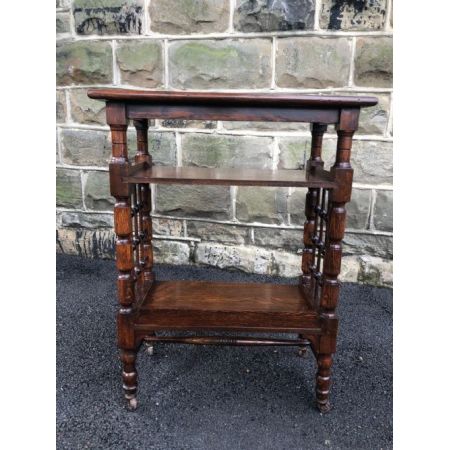 Antiker Liberty's Beistelltisch aus Eiche, Arts and Crafts, ca. 1910